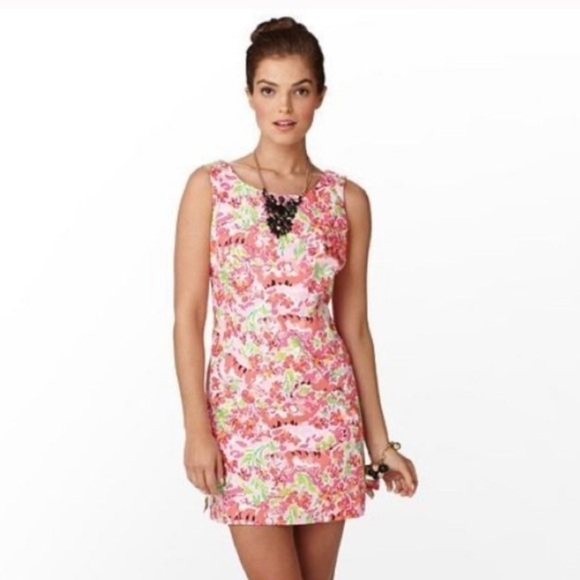 Lilly Pulitzer Delia Call Me Kitty Shift Dress - Picture 10 of 10